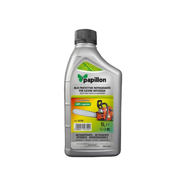 PAPILLON - 053709 - Olio per catene e barre motosega 1 lt fig. 1