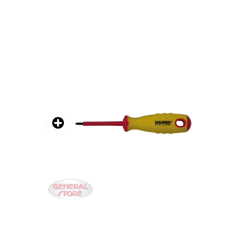 ISOLAMENTO 1000V CROCE - Cacciavite croce isol 1000v ph 1 mm 4,5x80 fig. 1