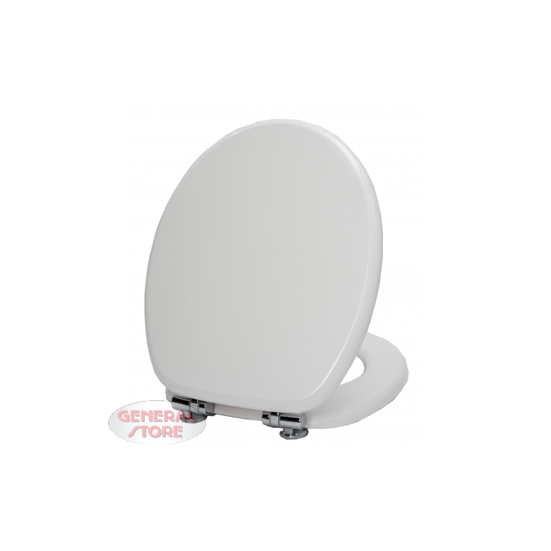 MDF CHIUSURA RALLENTATA - Sedile wc bianco  legno mdf chiusura rallen fig. 1